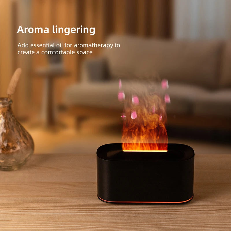 Novo difusor de aromas 2025, umidificador, difusor de aromas de óleos essenciais adicionáveis com função de proteção, luz noturna ambiente de 7 cores