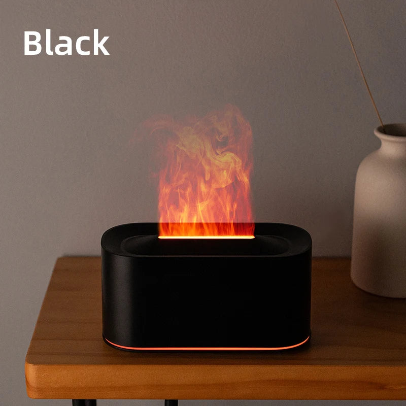 Novo difusor de aromas 2025, umidificador, difusor de aromas de óleos essenciais adicionáveis com função de proteção, luz noturna ambiente de 7 cores