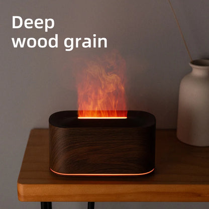 Novo difusor de aromas 2025, umidificador, difusor de aromas de óleos essenciais adicionáveis ​​com função de proteção, luz noturna ambiente de 7 cores